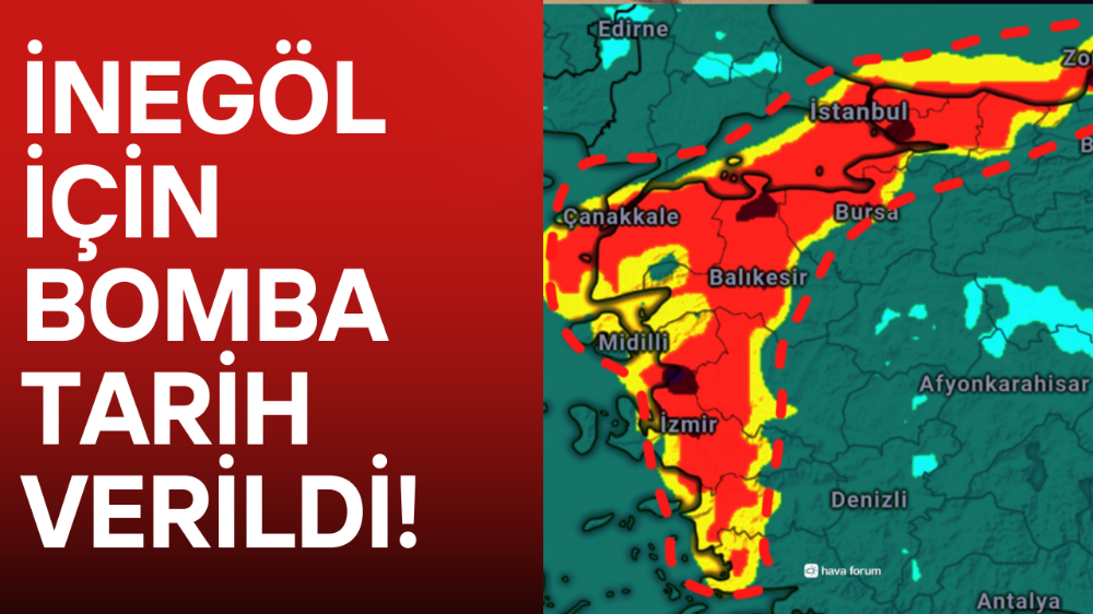Bursa için bomba tarih verildi!