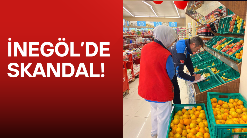İnegöl’de markette skandal! Fare görüntüleri zabıtayı harekete geçirdi