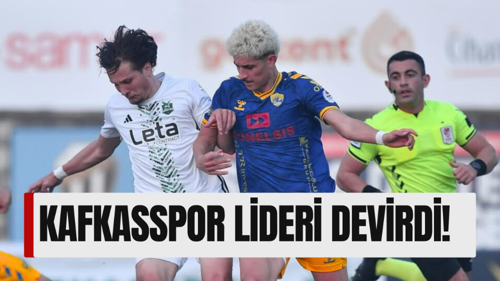 Kafkasspor lideri devirdi!