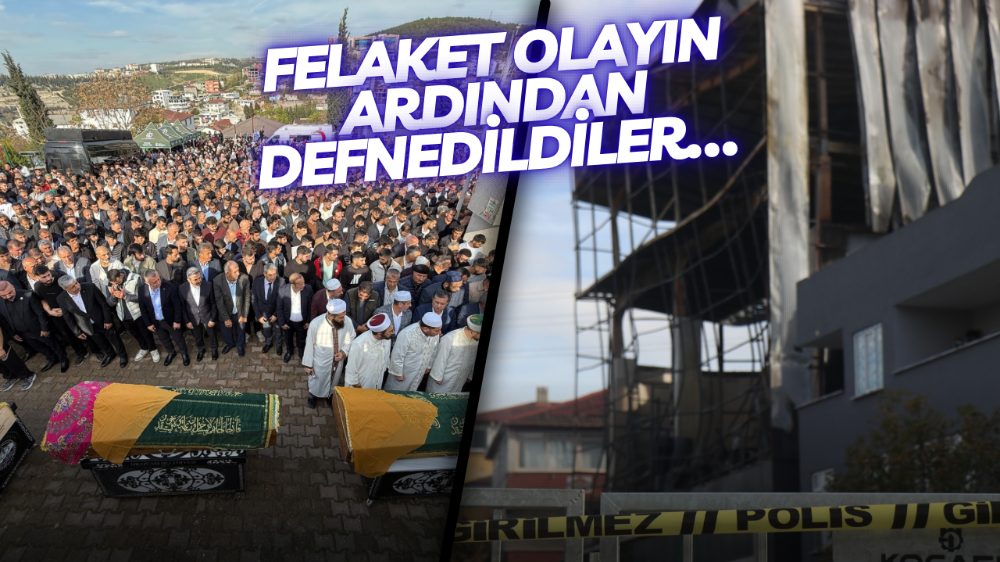 Yangında hayatını kaybedenlere son veda