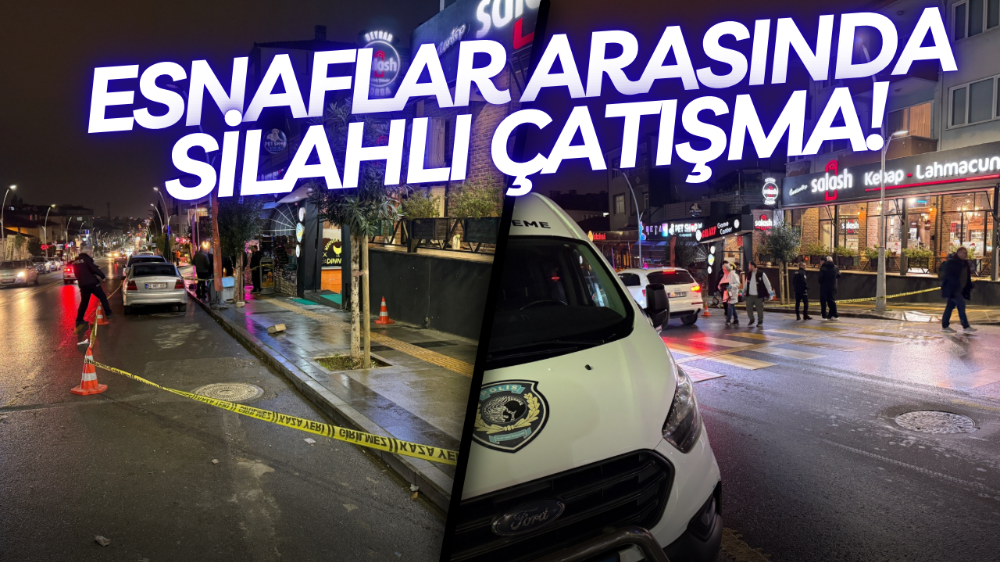 İki esnaf arasında çıkan silahlı kavgada 1 kişi öldü, 1 kişi yaralandı