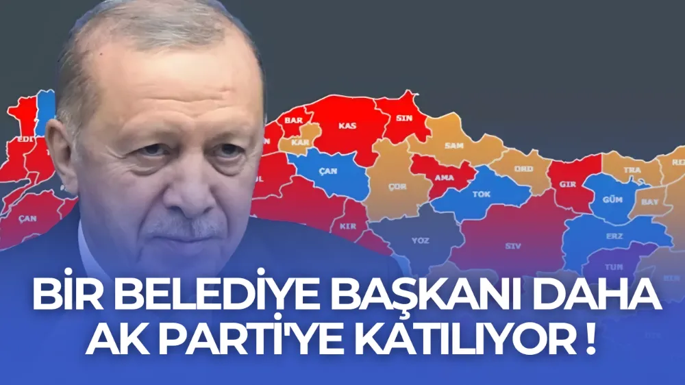 Bir belediye başkanı daha AK Parti’ye geçti !