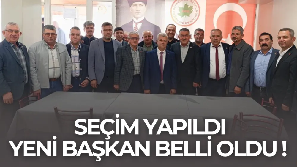Yeni Muhtarlar Derneği Başkanı Belli Oldu !