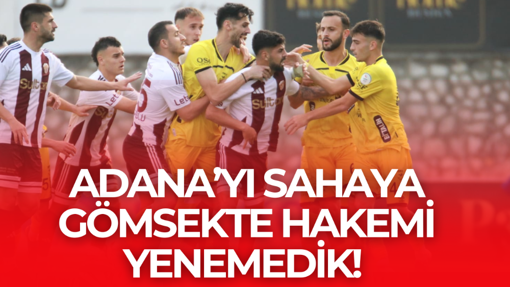 İnegölspor hakemi yenemedi!
