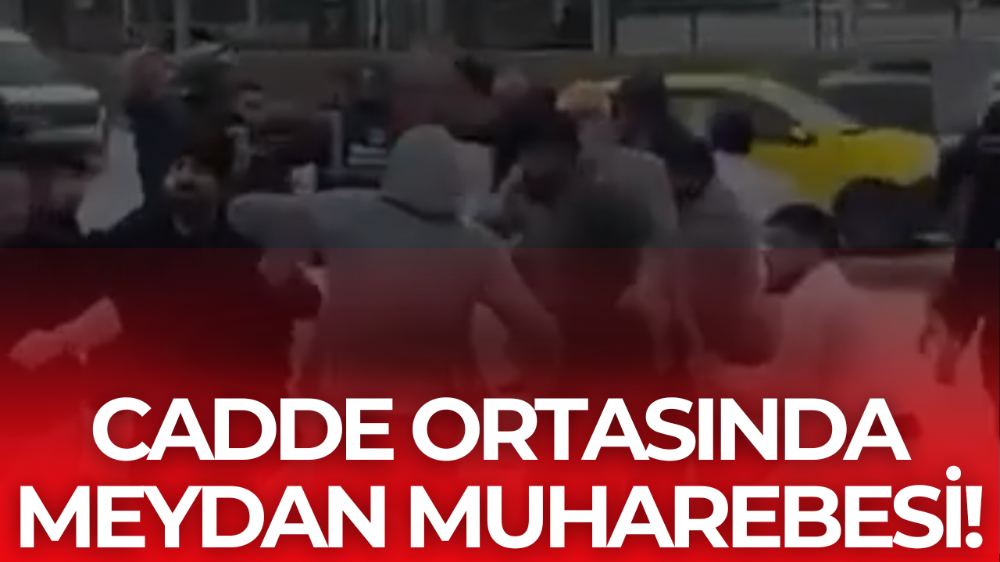 Bursa’da savaşı andıran kavga kamerada