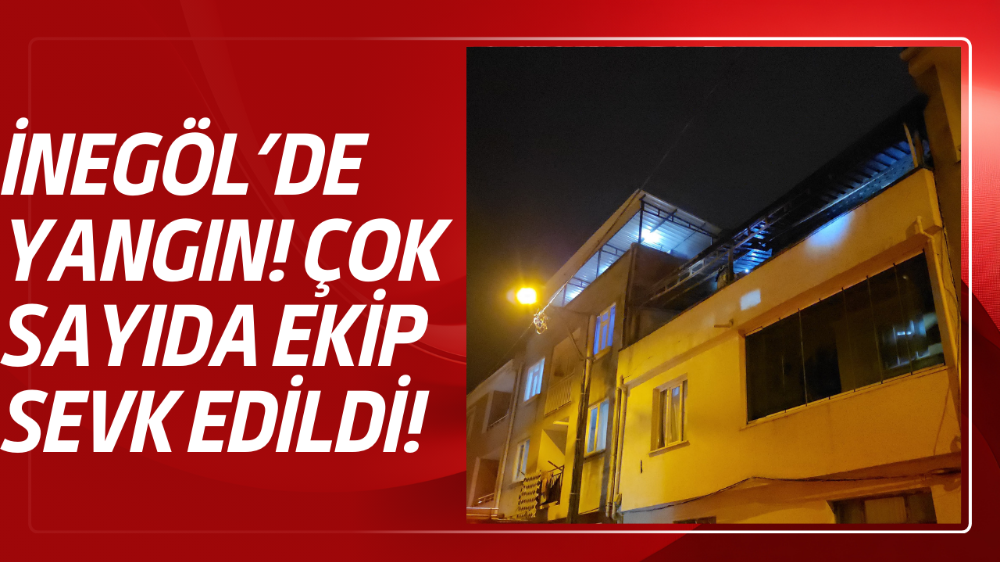 Cumhuriyet Mahallesi’nde Çatı Katında Yangın: Çok Sayıda Ekip Sevk Edildi
