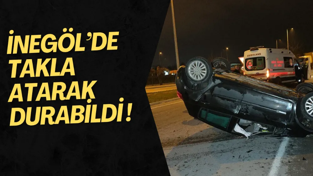 Alanyurt Yolunda Takla Attı