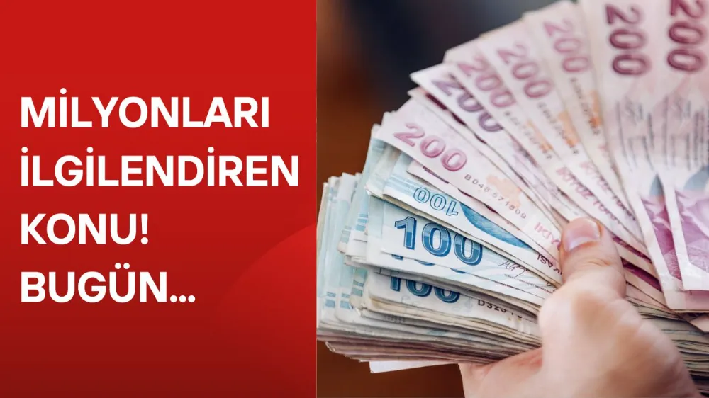 Kabine toplanıyor! Emeklilere bayram ikramiyesi masada