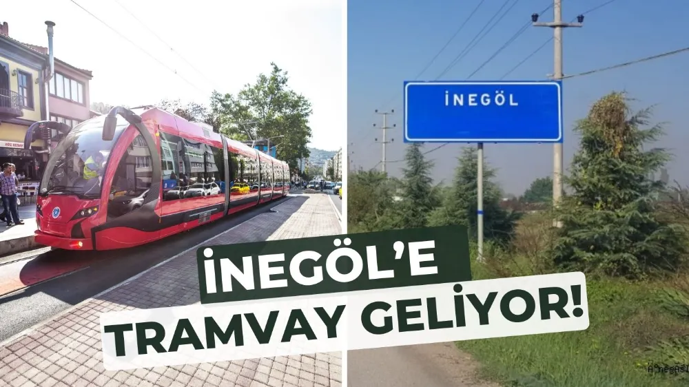 İnegöl’e Tramvay Geliyor! Altyapı Hazır, Gözler Açıklamada