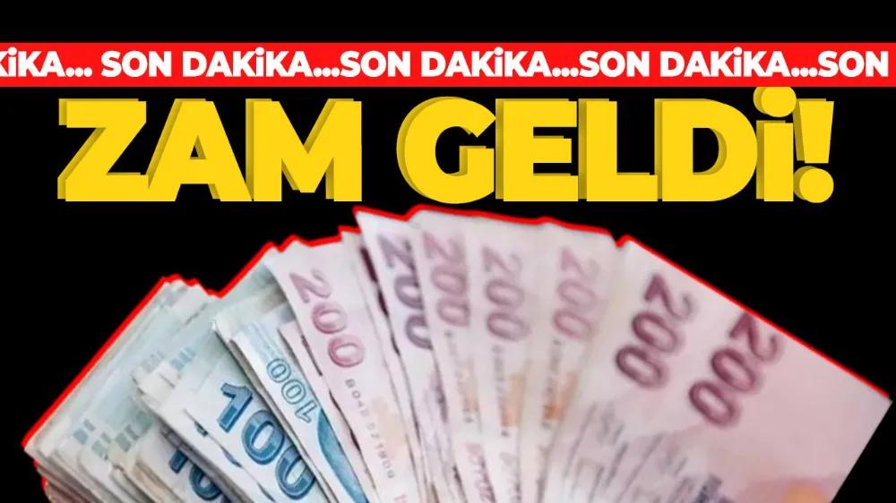 Bu kez zam geldi!