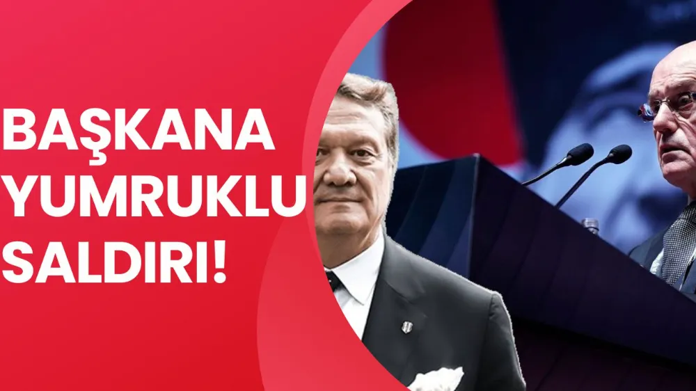 Türkiye bu olayı konuşuyor! Eski başkana yumruklu saldırı!
