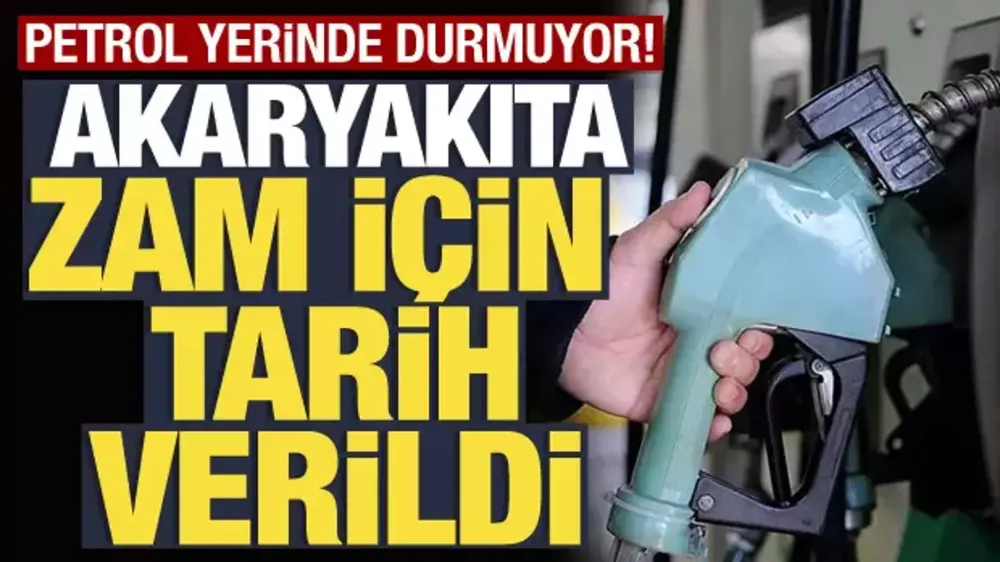 Pompaya zam yolda! Tabela yine değişiyor