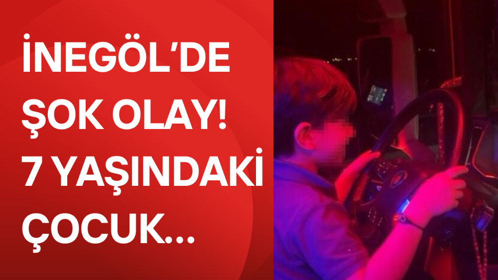 İnegöl’de şok olay!