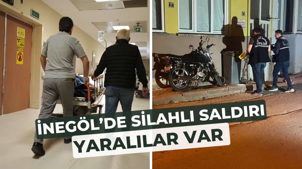 İnegöl’de silahlı saldırı!