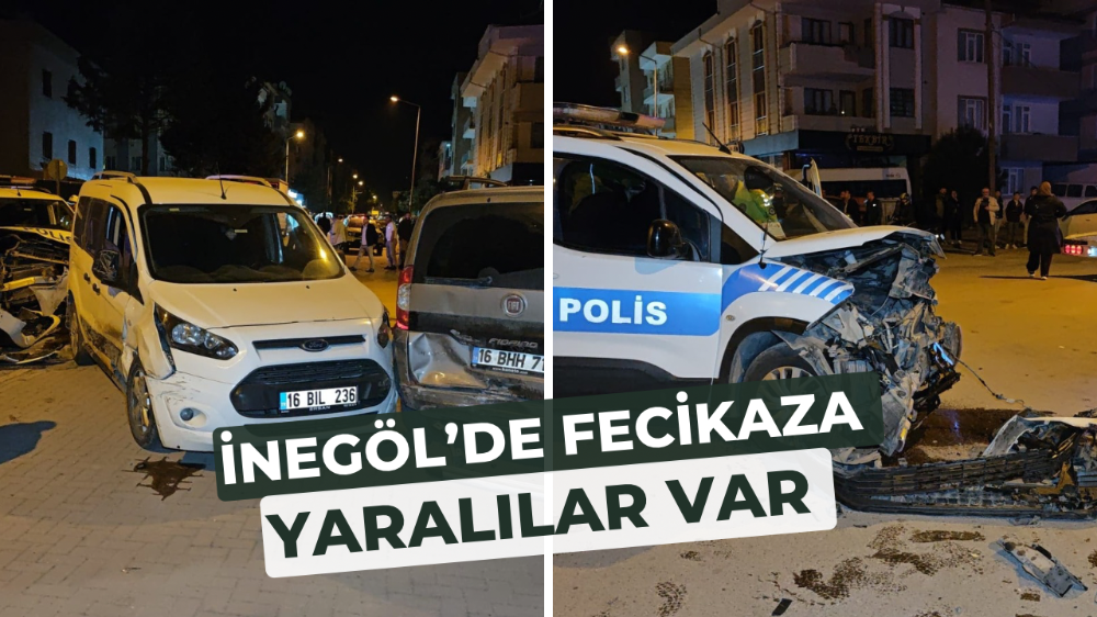 İnegöl’de feci olay’