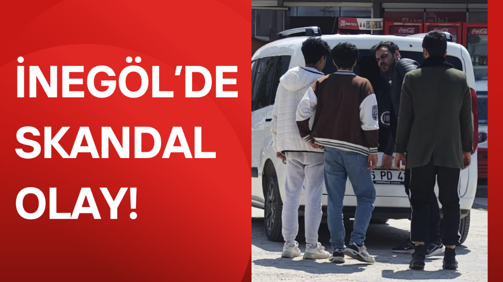 İnegöl’de skandal olay!