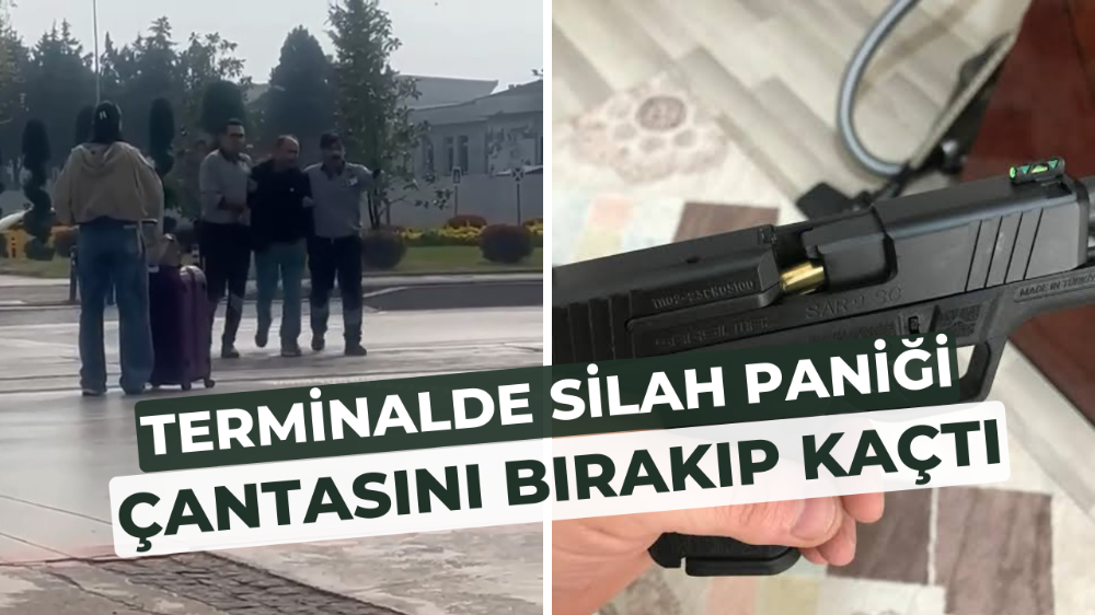 Otobüs terminalinde silah paniği