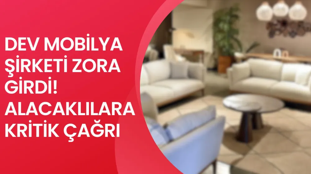 Dev firmada konkordato! Alacaklılar dikkat