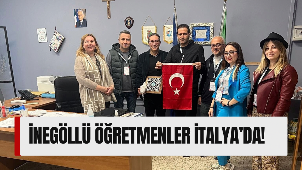 İnegöl OSB Ortaokulu’ndan İtalya’da Eğitim Gözlemi