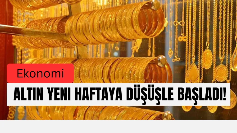 Altın Haftaya Düşüşle Başladı: Gram Altın 4 Bin Liranın Sınırında