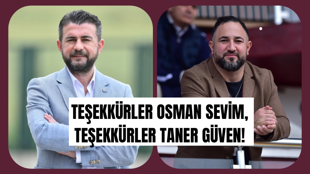 İnegölspor’dan Osman Sevim ve Taner Güven’e teşekkür mesajı!