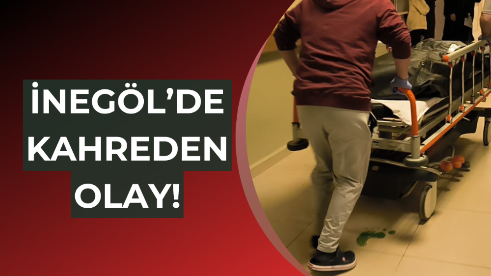 İnegöl’de kahreden haber! 