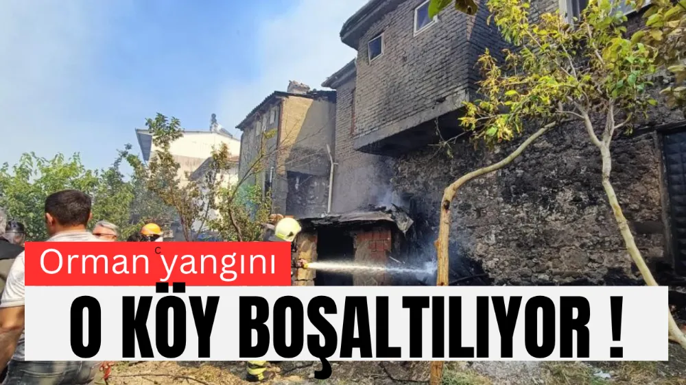 Orman Yangını Nedeniyle Girencik Mahallesi Tahliye Ediliyor