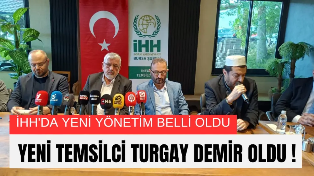 İHH İnegöl Temsilciliğine Turgay Demir Atandı