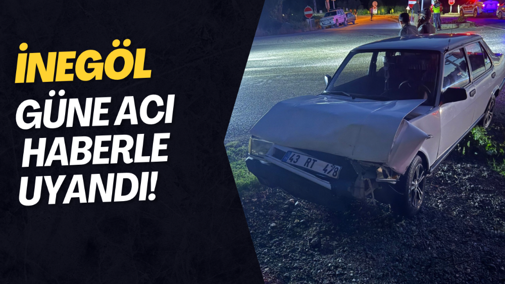 İnegöl’de iki otomobil çarpıştı: 2 yaralı