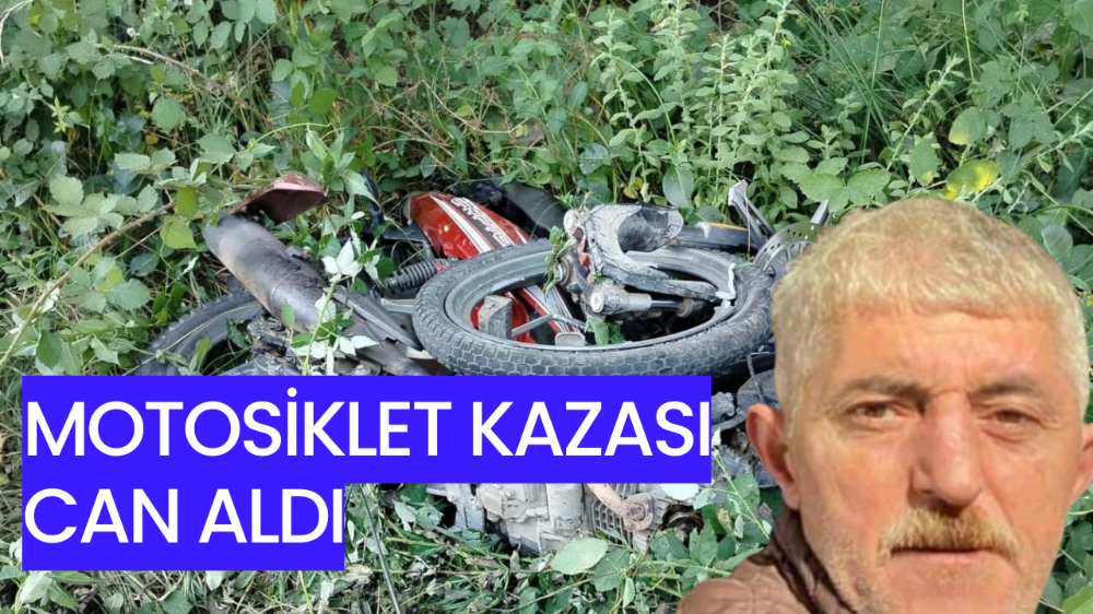Otomobille çarpışan motosikletin sürücüsü hayatını kaybetti