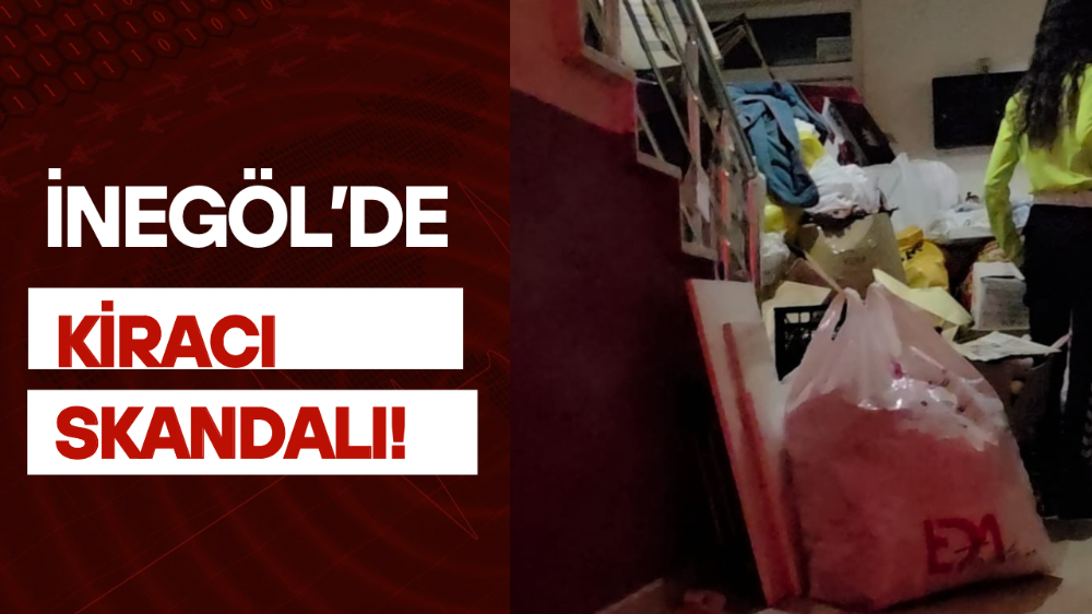 İnegöl’de Tahliye Süreci “Çöp Ev” Gerçeğini Ortaya Çıkardı