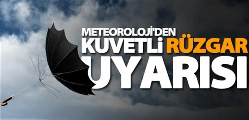 İNEGÖL İÇİN METEOROLOJİDEN FIRTINA UYARISI!