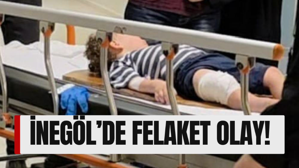 İnegöl’de feci olay! 2 yaşındaki çocuk…