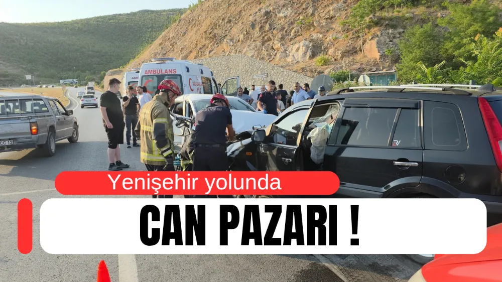 Yenişehir yolunda can pazarı !