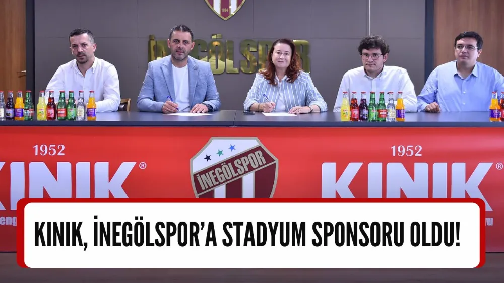 İnegölspor Stadyumunun Yeni İsmi: Kınık Maden Suları Stadyumu