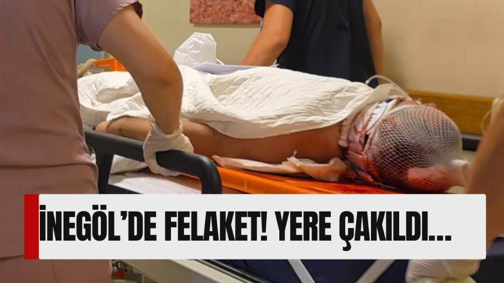 İnegöl’de feci olay!