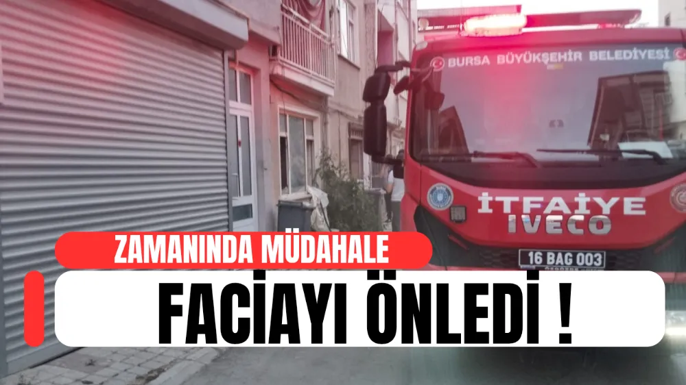 Zamanında müdahale faciayı önledi !