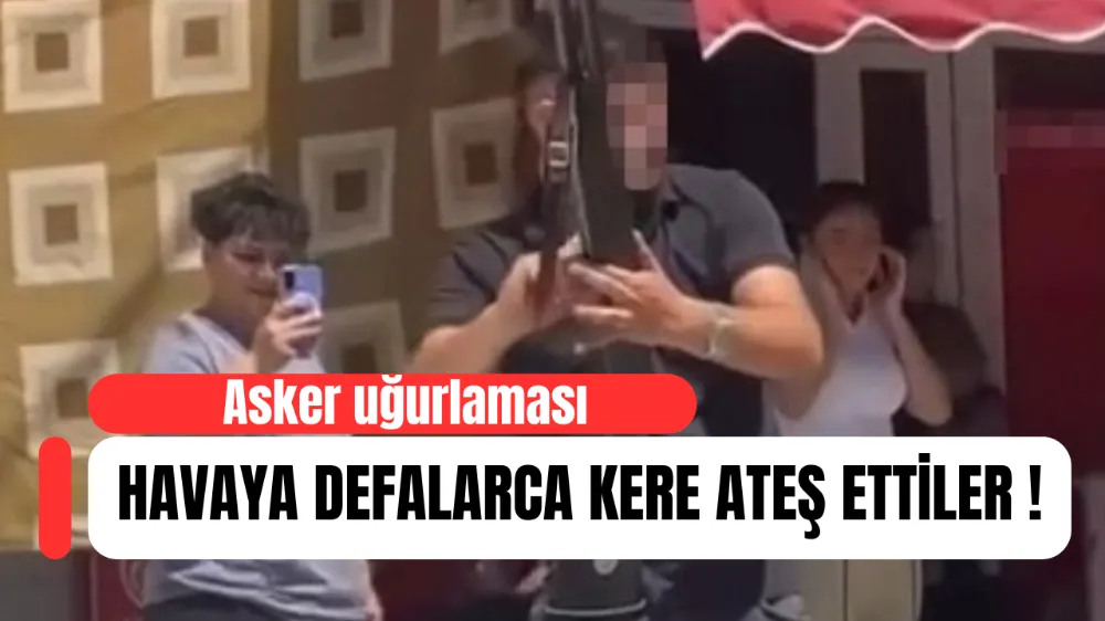 Bursa’da Asker Uğurlamasında Silahlarla Havaya Ateş Eden 4 Kişi Gözaltına Alındı