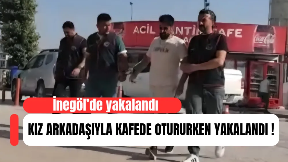 İnegöl’de 11 Yıl Hapis Cezası Bulunan Şahıs Kafede Yakalandı