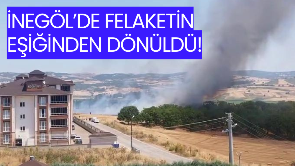 İnegöl’de korkutan olay!