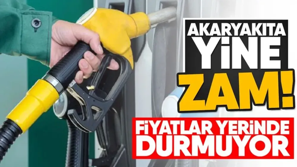 Akaryakıta Bir Zam Daha
