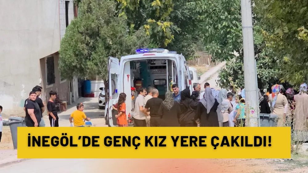 Genç kız yere çakıldı!