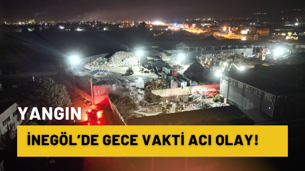 İnegöl’de gece vakti acı olay!