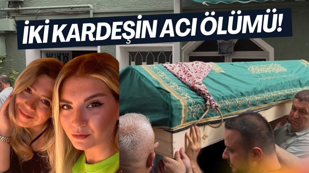 Alkollü sürücünün neden olduğu kazada hayatını kaybeden iki kardeş, son yolculuklarına uğurlandı