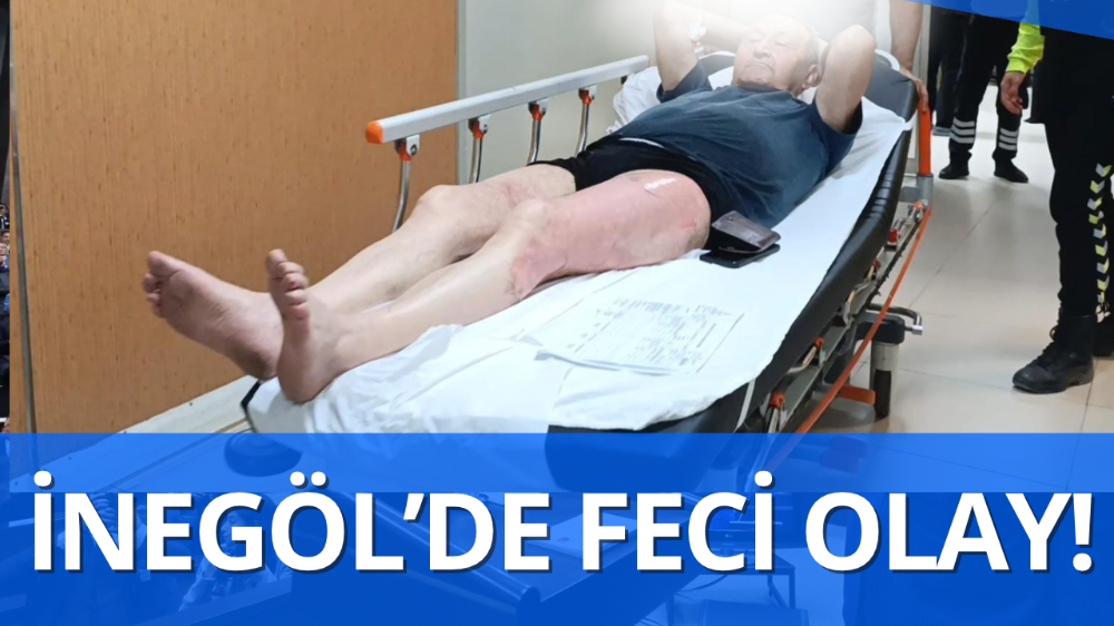 Üzerine kaynar su dökülen adam hastanelik oldu