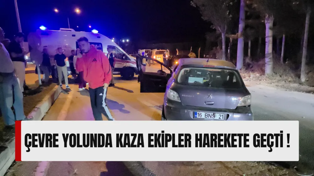Çevre yolunda feci kaza !