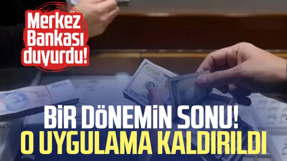 Merkez Bankası Duyurdu: KKM Uygulaması Sona Erdi