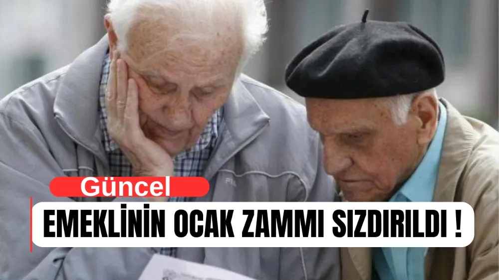 Emekliye yılbaşında yapılacak zam sızdırıldı !
