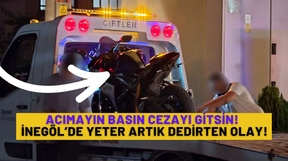 İnegöl bunlardan bıktı! Ceza yemekten kaçamadı...