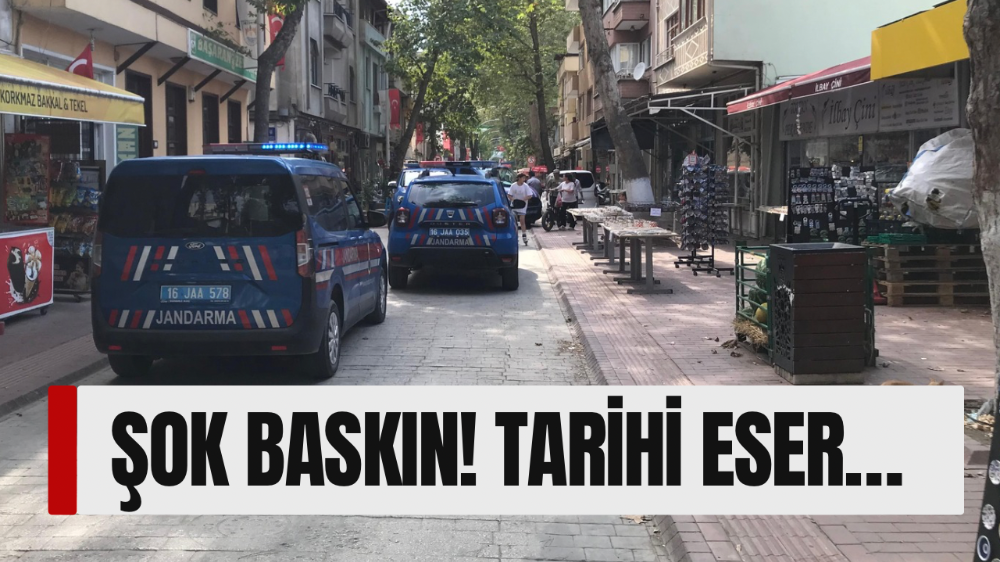 Hediyelik eşyaların arasından tarihi eser çıktı